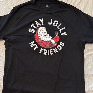 Holiday Time Black T-Shirt